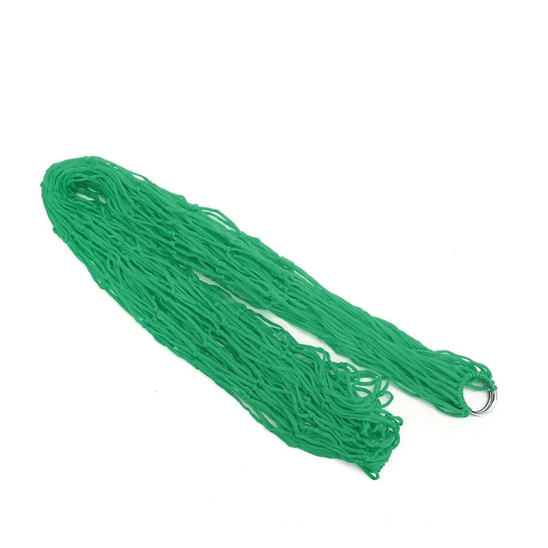 1/3/5PCS Portable Garden Outdoor Thickened Nylon Rope Hammock Indoor Mesh Hammock Portable Simple Hammock Swing Chair Camping